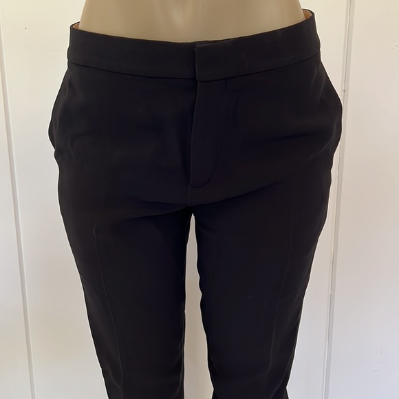 Chloe black cropped trousers - size 40/ US 8 - Picture 2 of 10